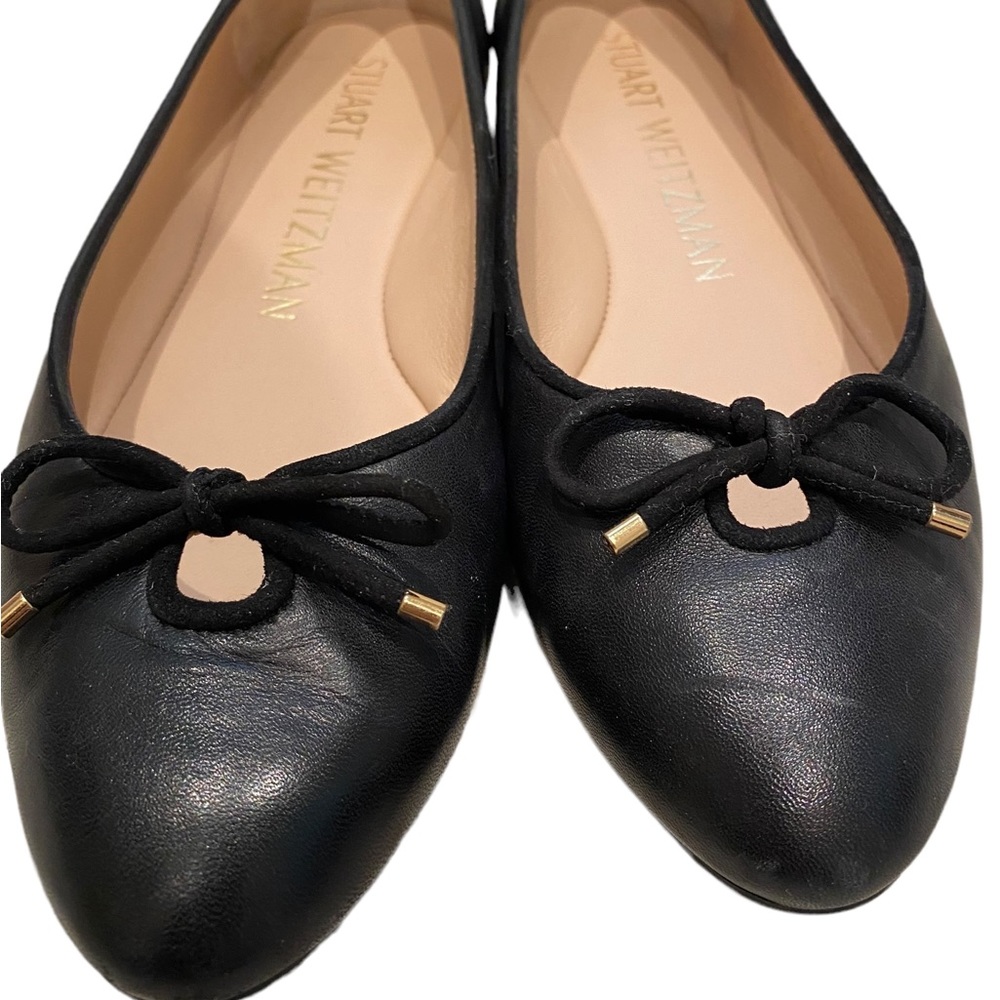 Stuart Weizmann pointed toe ballet flats